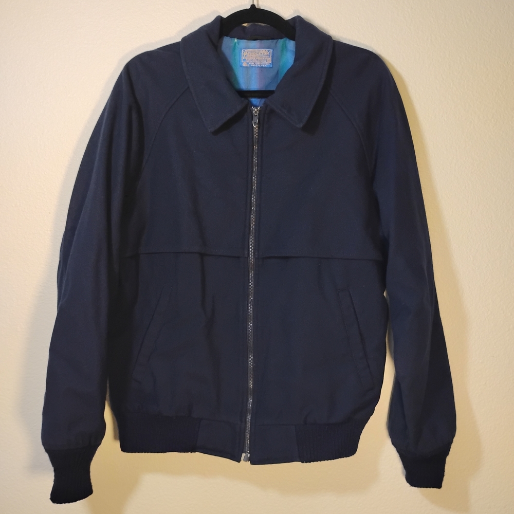 Pendleton Navy Bomber Jacket
